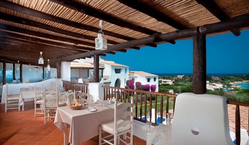 HOTEL ROMAZZINO - RESTAURANT EXTERIOR